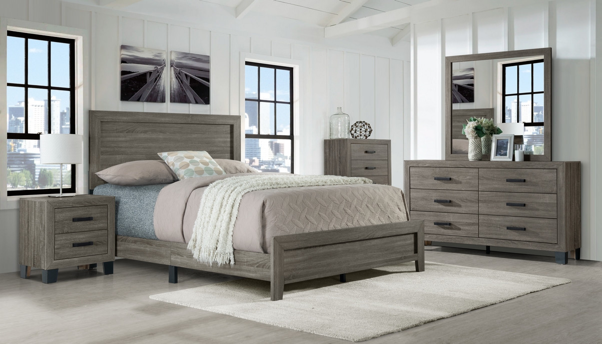 Olivia Transitional Bedroom Set