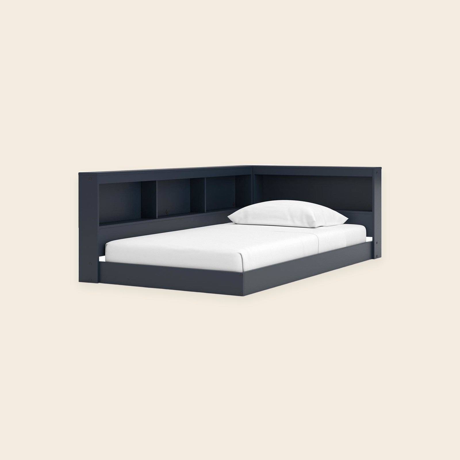 Simmenfort Twin Bookcase Storage Bed