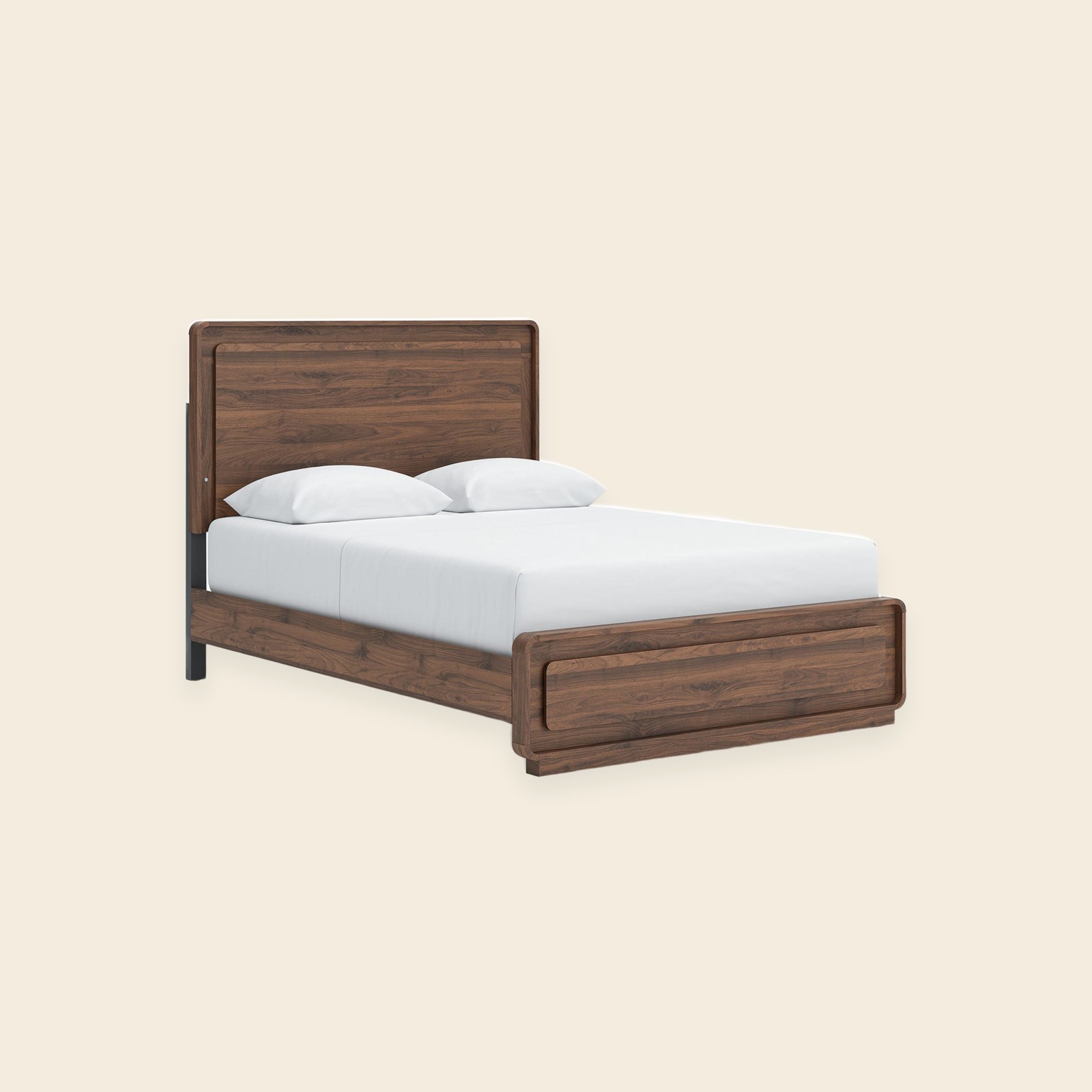 Hollinaze Queen Panel Bed with LED Lighting