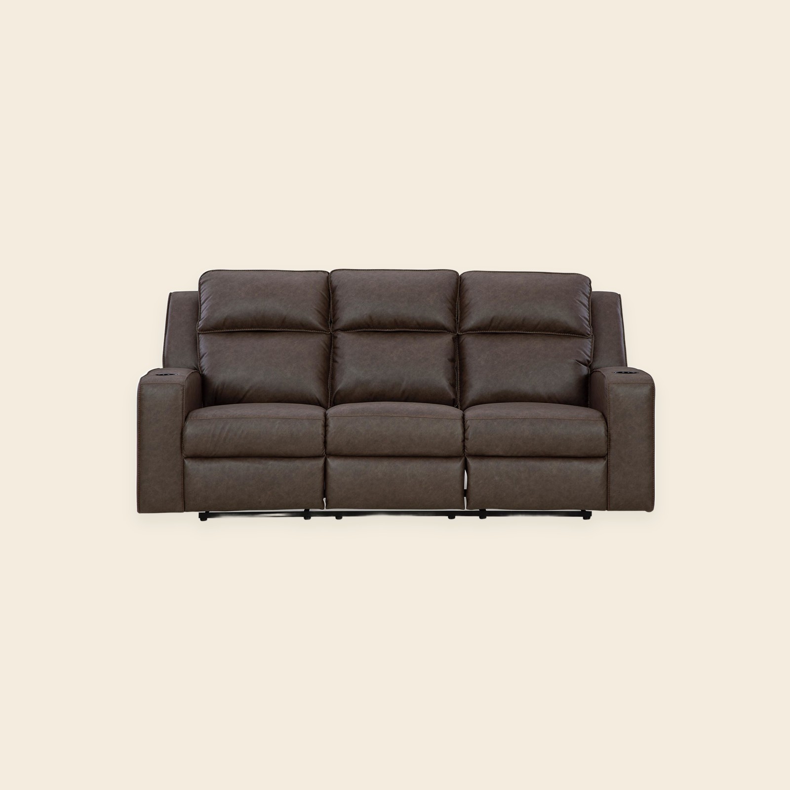Lavenhorne Reclining Sofa with Drop-Down Table