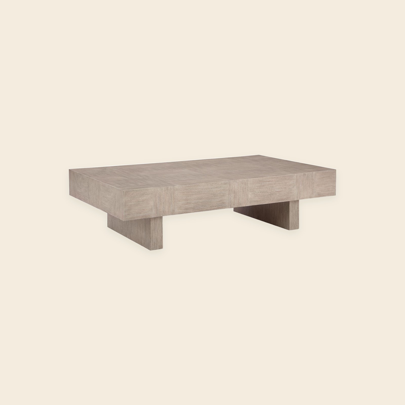 Jorlaina Light Gray Coffee Table