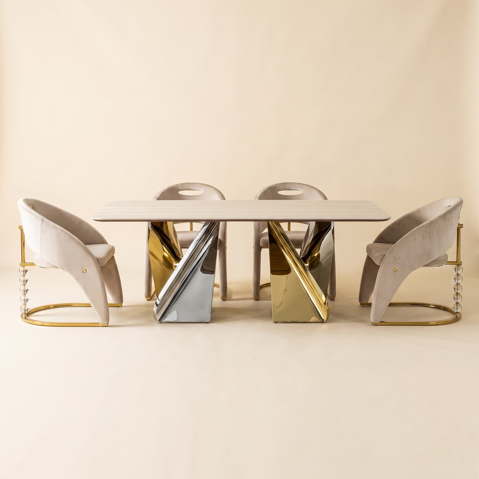 Everly Modern Dining Set