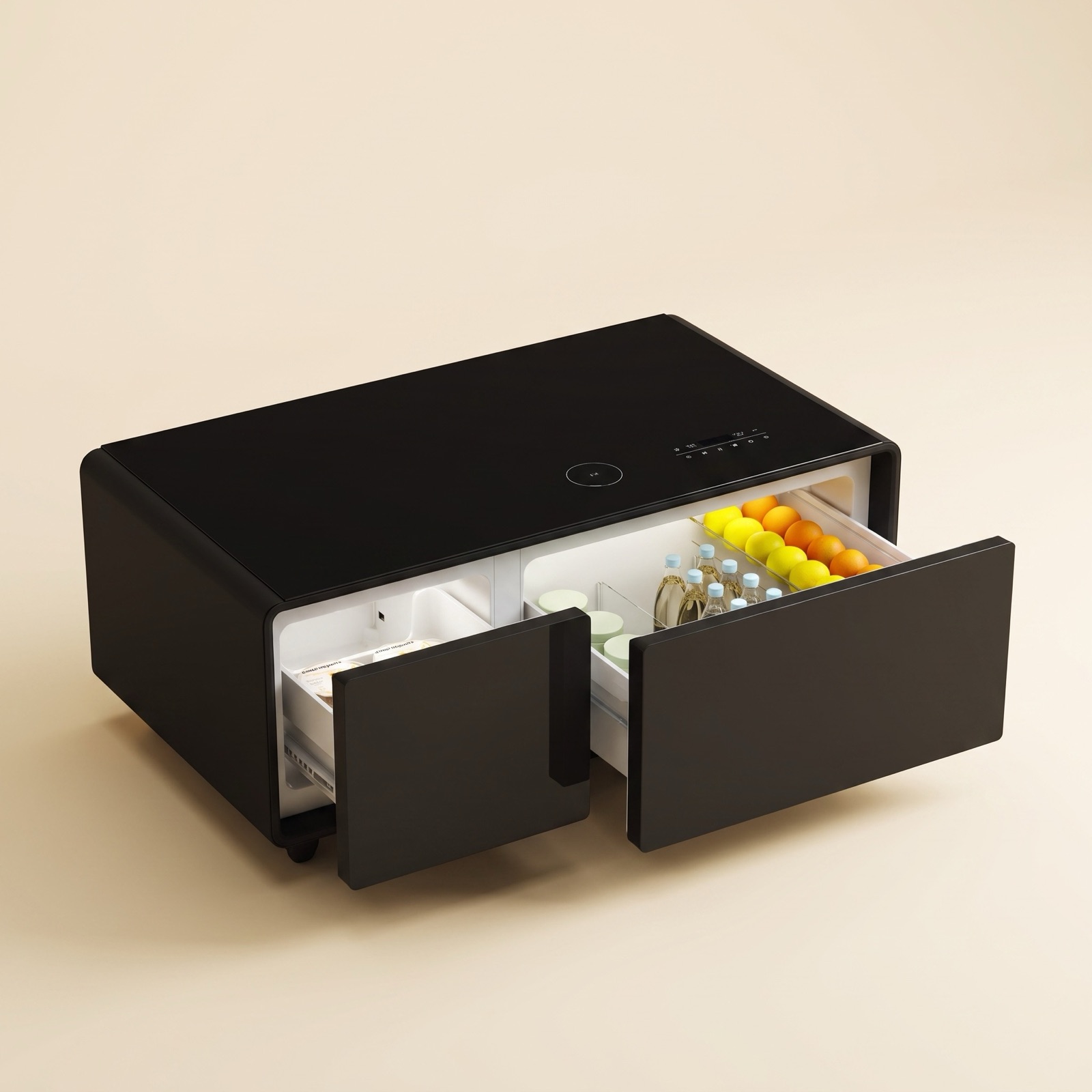 Party Time Smart Coffee Table — Black