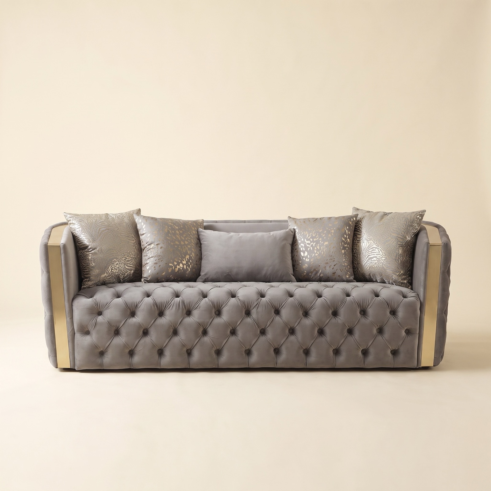 Naomi Velvet Sofa