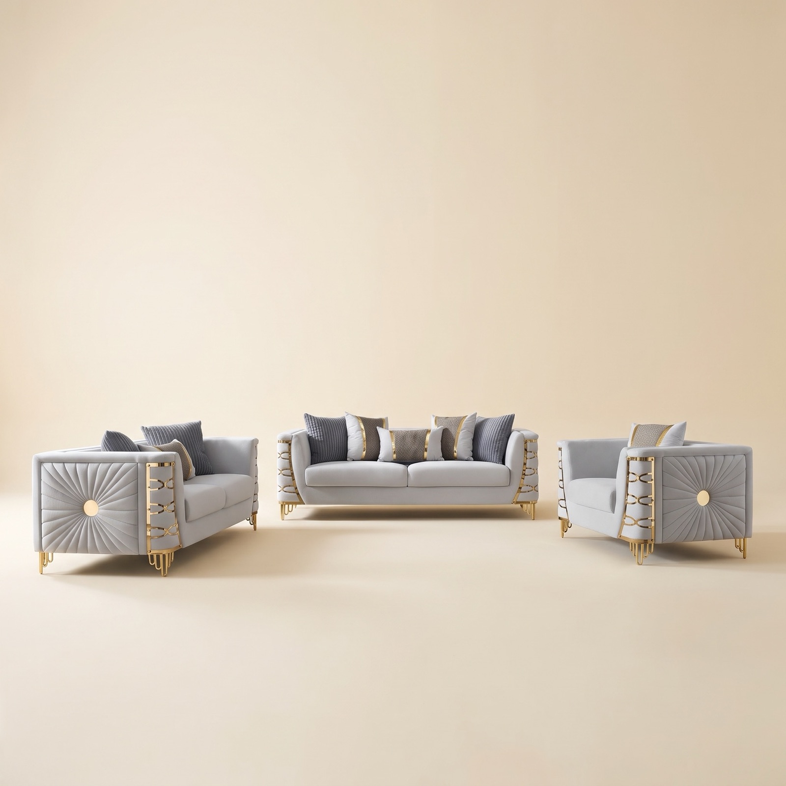 Contessa 3-Piece Living Room Set