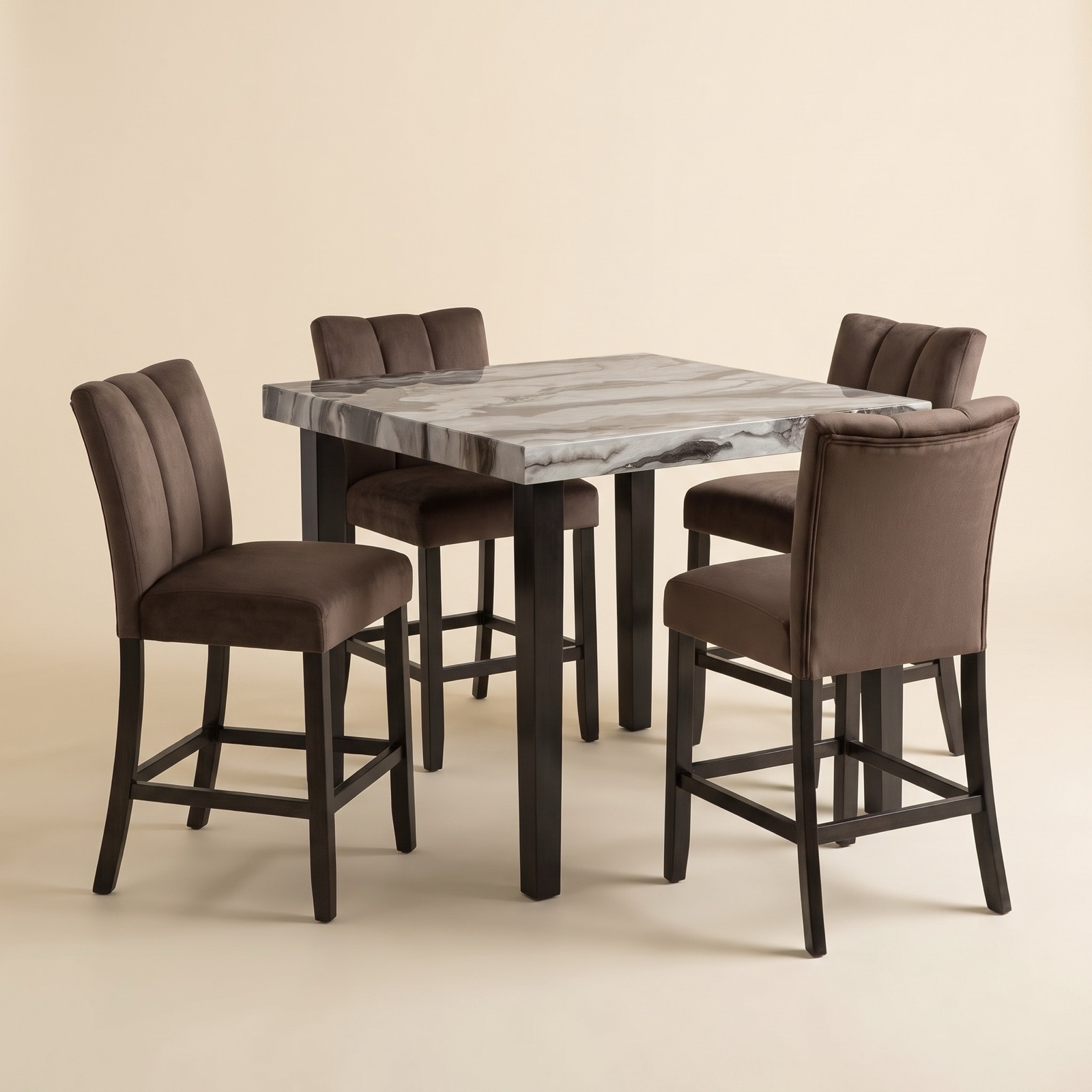 Jazmore 5-Piece Counter Height Dining Set