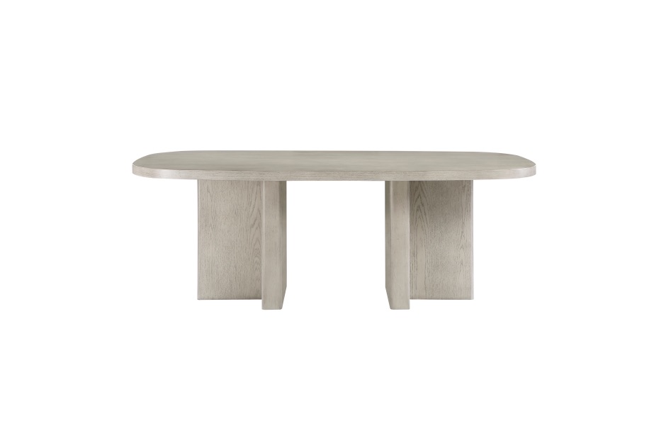 Marais Grey Oval Dining Set with Bench