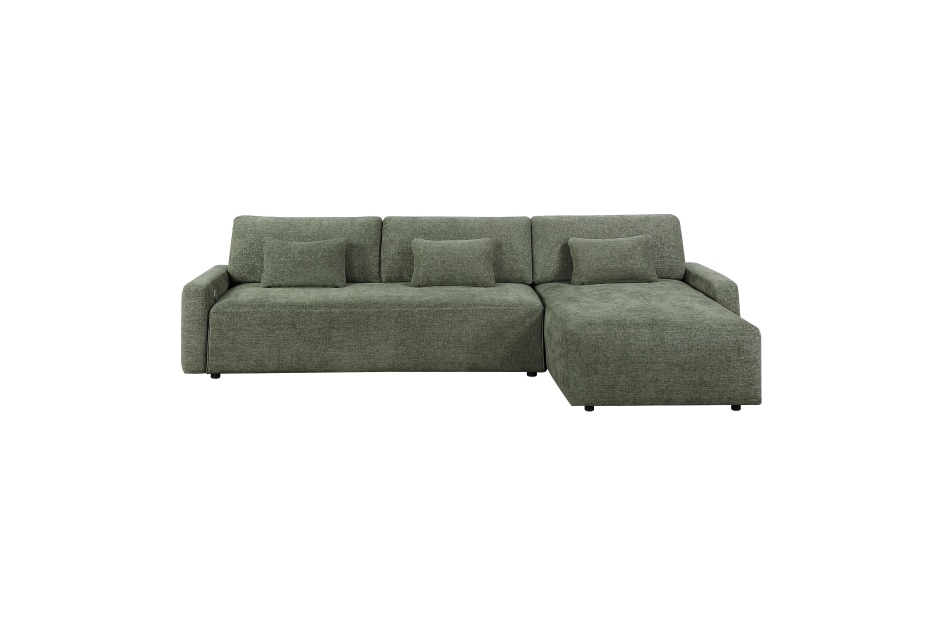 Cumulus Green Convertible Sleeper Sofa Set