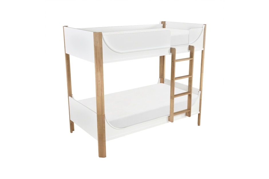 Liam White Twin over Twin Bunk Bed