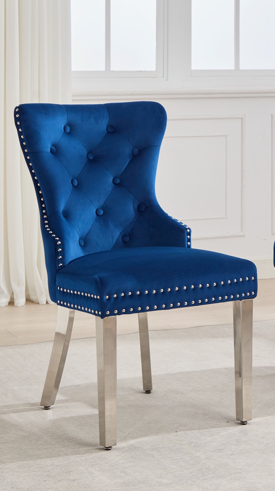 Sapphira Velvet Dining Chair
