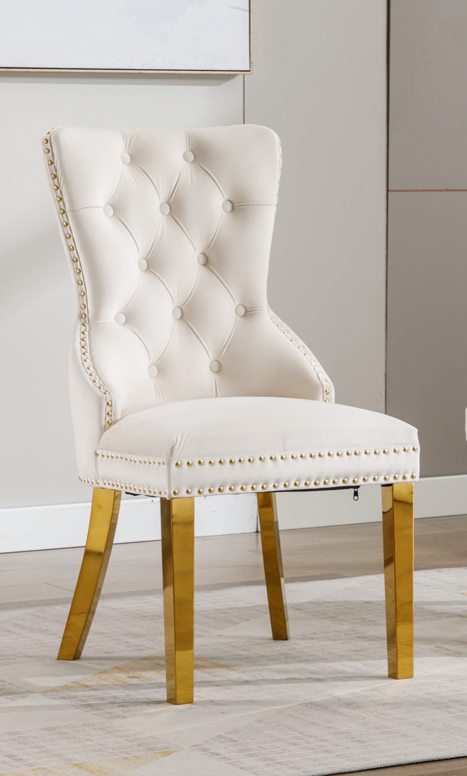 Odette Velvet Knocker Dining Chair