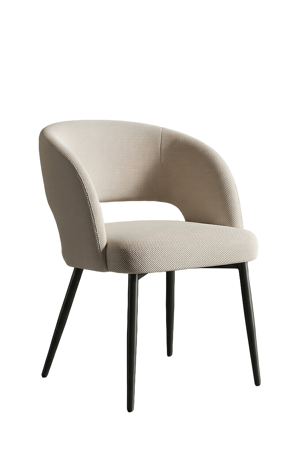 Elsa Curved-Back Dining Chair