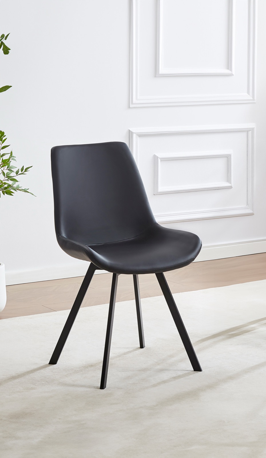 Noa Curved-Back Dining Chair