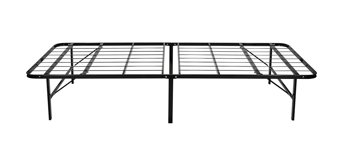 Nero Folding Metal Platform Bed Frame
