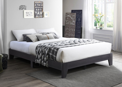 Sable Espresso Platform Bed