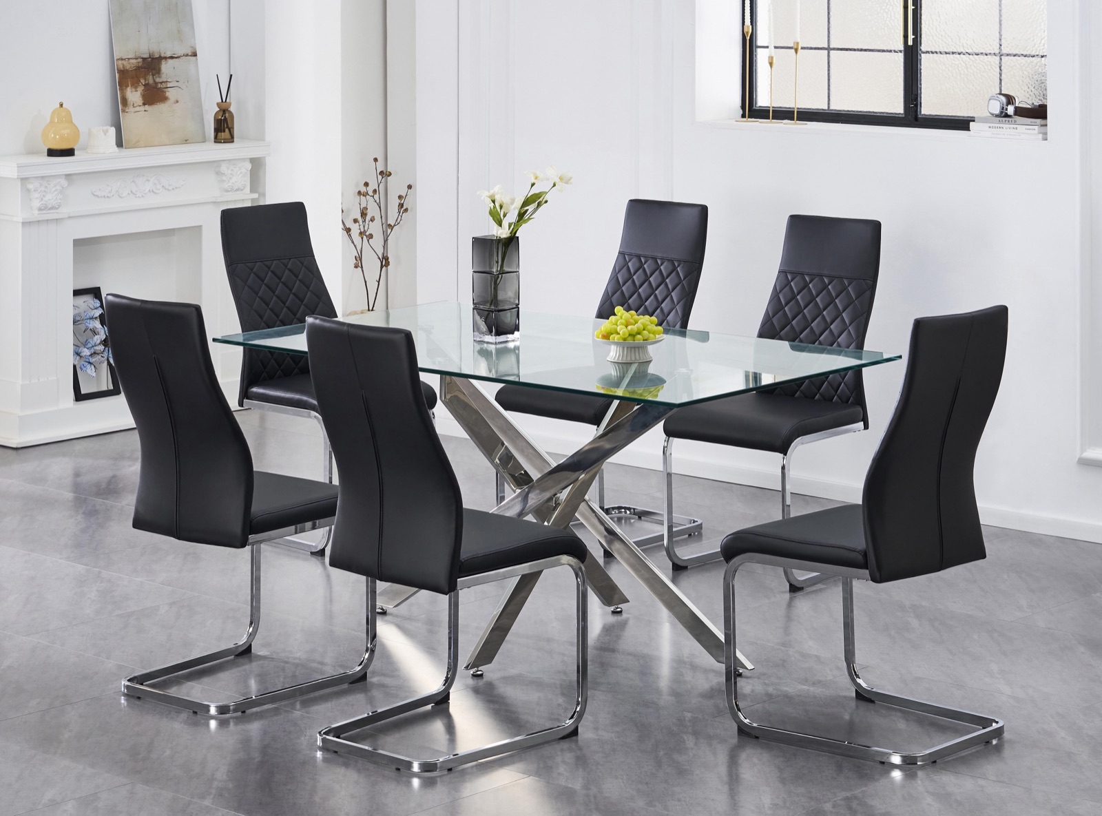 Lumen Glass Dining Set