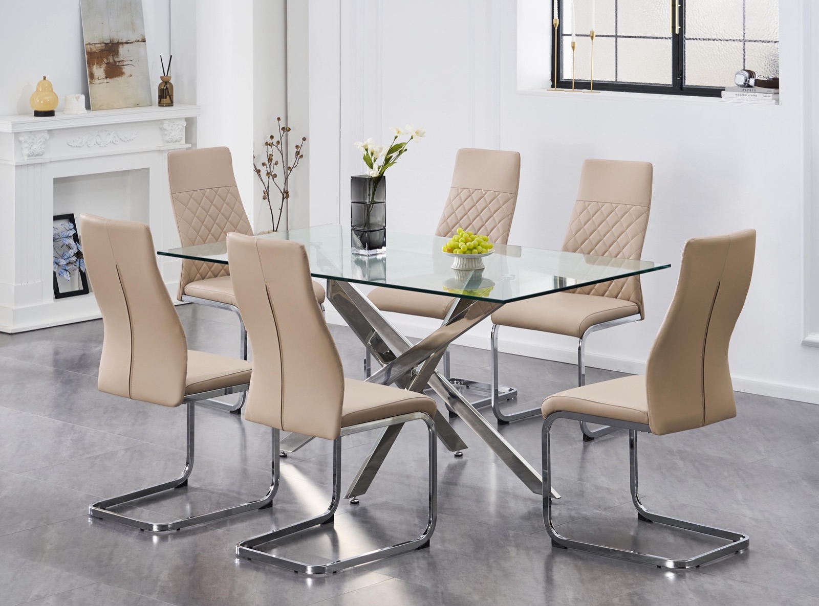 Vienna Glass Dining Set