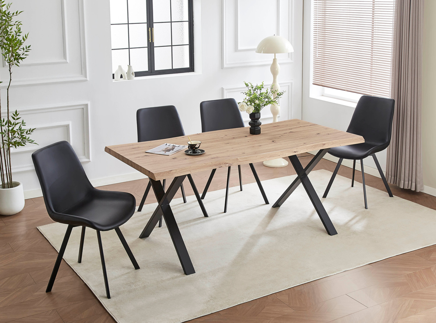 Aspen Live Edge Dining Set